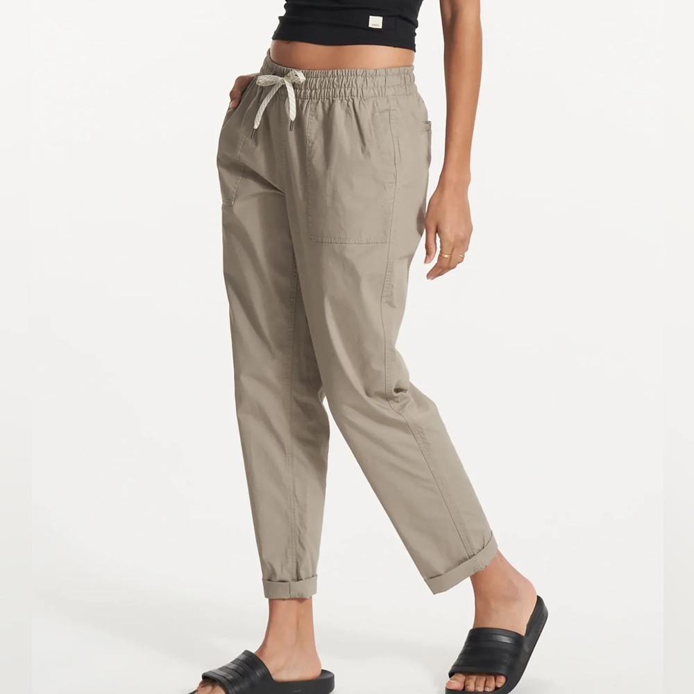 Vuori Vintage Ripstop Pant – XS – Gravel (Stone Beige / Taupe) – VW450